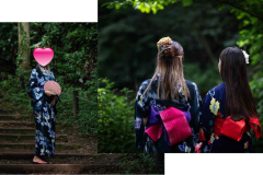 ご友人の着付け