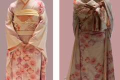 ご友人の結婚式に総絞りの振袖を着て